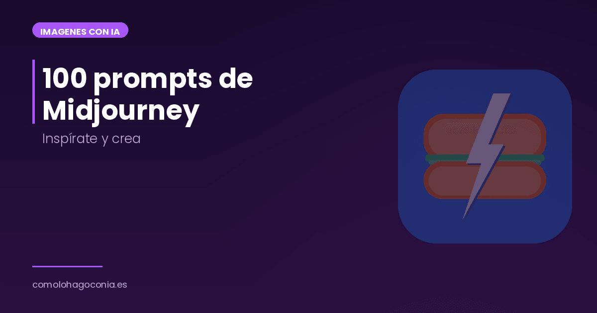 100 Prompts de Midjourney para Inspirarte