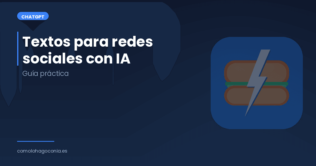 Cómo escribir textos para redes sociales con IA